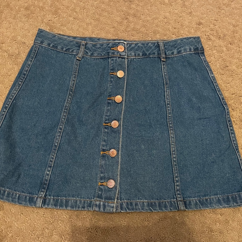 Forever 21 Denim Mini Skirt